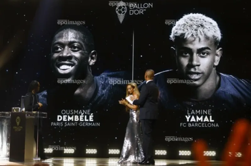 Dembélé và Lamine Yamal là hai cái tên được nhắc nhiều sau lễ trao giải